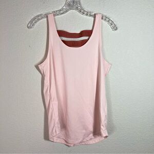 Nike Dri-Fit Pink Elastic Yoga Activewear Training Tank Top Womens Size‎ S